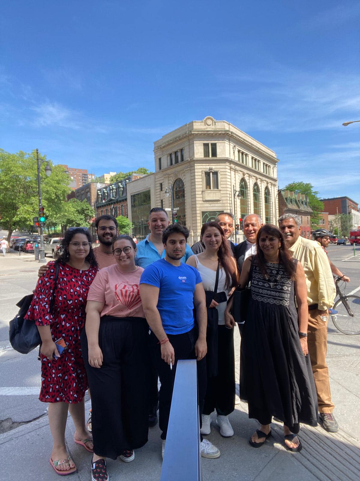 Attendees of the first ever Romani Translation Summer Institute organized by Concordia University in Montreal, June 19 to July 2 2023