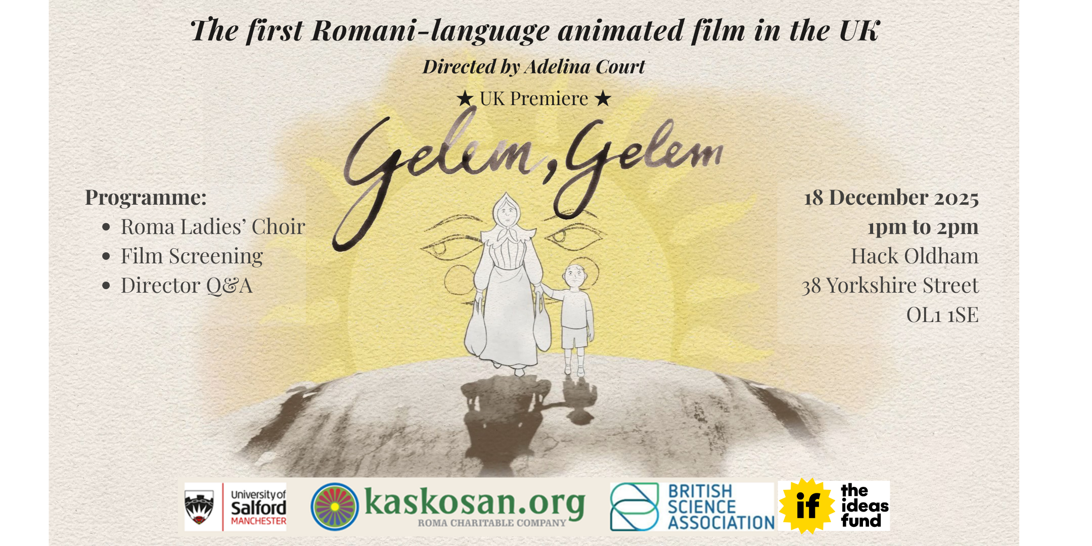 GELEM, GELEM, UK PREMIERE